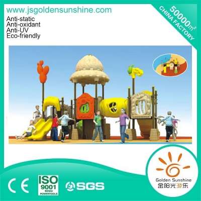 Children Plastic Outdoor Playground Slide Equipment with CE/ISO Certificate