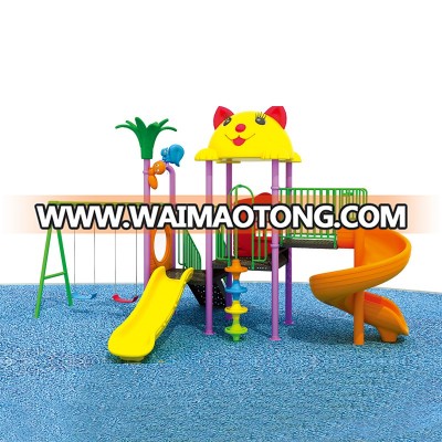 China high quality amusement park rotational molding process children outdoor playground equipment