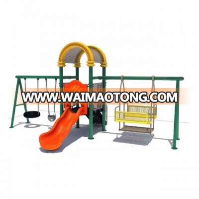 Combo Sports & Entertainment Amusement Park Slide Outdoor Playground Swings