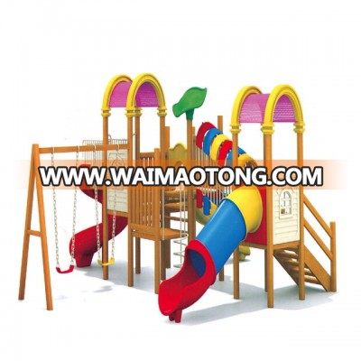 Wooden Sports Kids Environment Friendly Play Area Children Safety Park