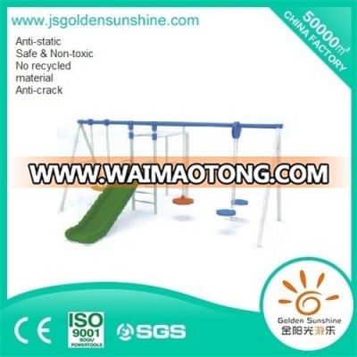 Children′s Outdoor Swing with Slide Playground Equipment with CE/ISO Certificate